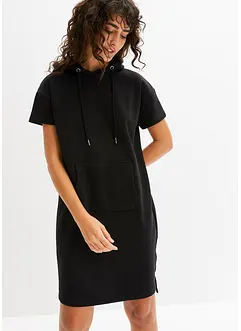 Sweatkleid mit kurzen Ärmeln, bonprix