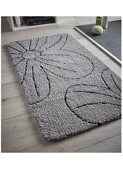 Tapis de salle de bain tufté avec motif en relief, bonprix