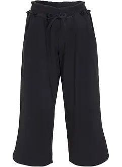 Jupe-culotte large en jersey, longueur 3/4 avec ceinture élastiquée, bonprix