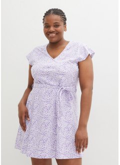 Kleid mit Wickeloptik aus nachhaltiger Baumwolle, bpc bonprix collection