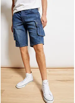 Cargo-Jeans-Bermuda Regular Fit, bonprix