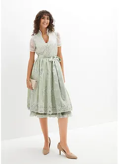 Dirndl avec jacquard et broderie (ens. 2 pces), bonprix