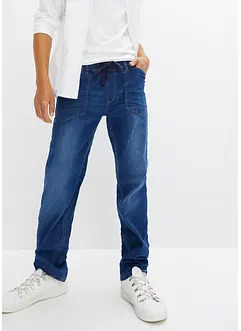 Loose Fit Schlupfjeans mit Komfortschnitt, Straight, bonprix