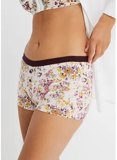 Lot de 4 boxers femme avec coton, bonprix