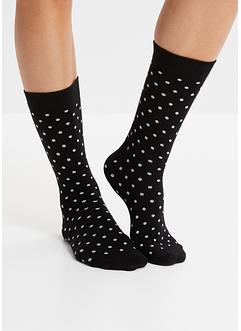 Lot de 5 paires de chaussettes bord non comprimant avec coton, bpc bonprix collection