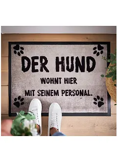 Tapis de protection avec message amusant, bonprix