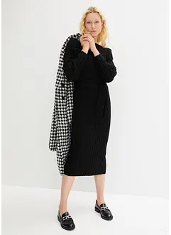 Robe en maille et ceinture (ens. 2 pces), bonprix