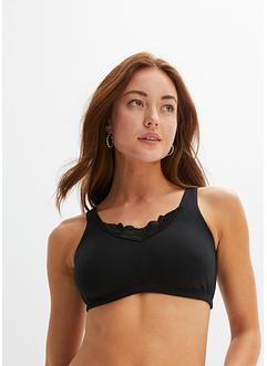 Bustier mit Stickerei und Baumwolle, bpc bonprix collection