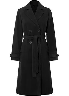 Winter-Trenchcoat in Wolloptik, bonprix
