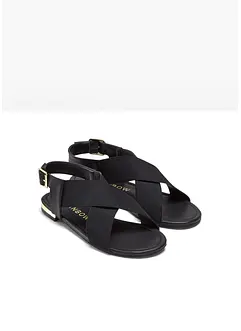 Sandalen mit elastischen Riemen, bonprix