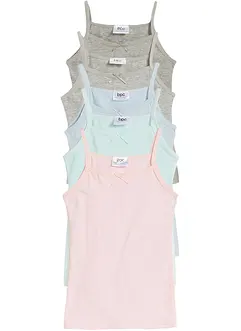 Lot de 5 débardeurs, bonprix