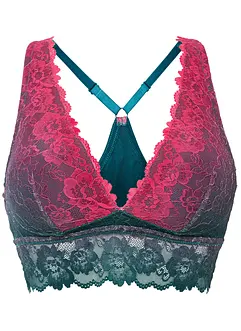 Bustier mit zarter Spitze im Farbverlauf, bonprix