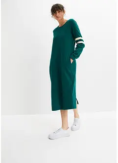 Robe sweat à rayures, bonprix