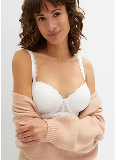 Balconette BH mit abnehmbaren Trägern, bonprix