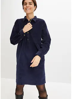 Robe en velours côtelé extensible, bonprix