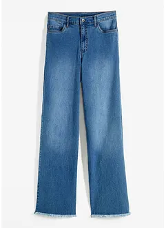 Wide-Leg-Jeans, High Waist, bonprix