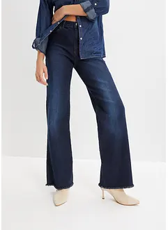 Wide-Leg-Jeans, High Waist, bonprix