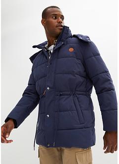 Veste matelassée avec capuche amovible et cordon coulissant en polyester recyclé, bpc bonprix collection