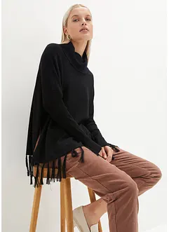 Pullover mit Fransenkante, bonprix