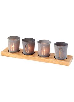 Teelichthalter mit Buchstaben HOME, bpc living bonprix collection