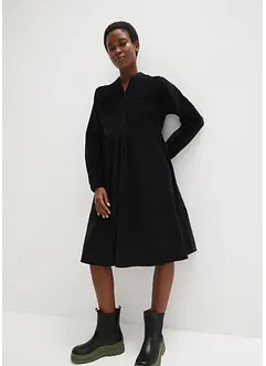 Robe midi en velours côtelé, bonprix