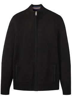 Gilet zippé en maille, bonprix
