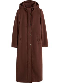 Mantel aus Wollimitat, Maxi-Länge, bpc bonprix collection