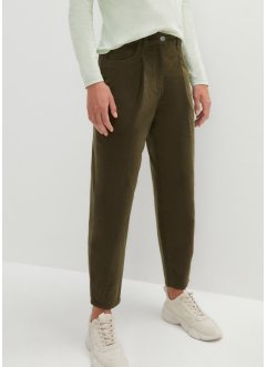 Pantalon en velours côtelé Barrel, bpc bonprix collection