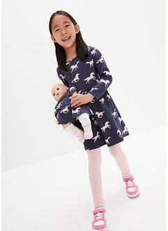 Mächen Jerseykleid mit Puppenkleid (2-tlg. Set), bpc bonprix collection