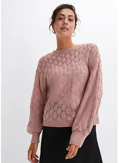 Pull ajouré, bonprix