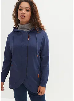 Sweat zippé à capuche, bonprix