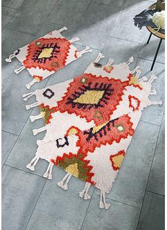 Tapis de salle de bain avec houppes, bpc living bonprix collection