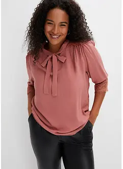 Tunique-blouse avec dentelle, bonprix