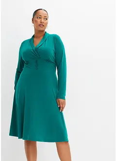 Jerseykleid mit Knöpfen, bonprix