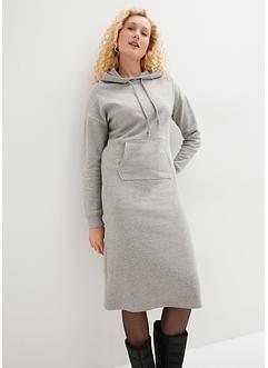 Sweatkleid mit Kängurutasche und Biobaumwolle, bpc bonprix collection