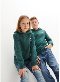 Kinder Kapuzen-Sweatshirt aus Bio Baumwolle, bpc bonprix collection
