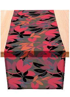 Chemin de table en coton avec imprimé feuillage, bpc living bonprix collection