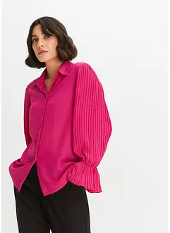 Bluse mit Plissée-Ärmeln, bonprix