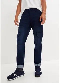 Slim Fit Cargo-Thermojeans, Straight, John Baner JEANSWEAR