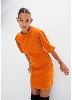 Kurzes Kleid in Rippe, RAINBOW