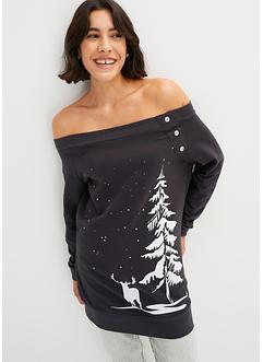 Sweat-shirt avec motif Noël, BODYFLIRT
