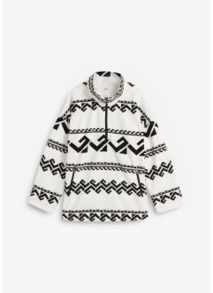 Fleece Sweatshirt mit Troyer, bpc bonprix collection