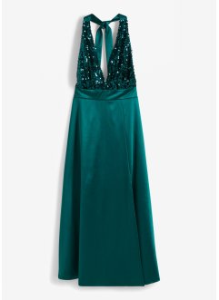 Neckholder-Kleid mit Pailletten, BODYFLIRT boutique
