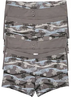 Lot de 4 boxers femme avec coton, bonprix