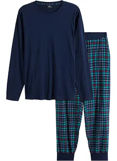 Pyjama avec pantalon en flanelle, bonprix