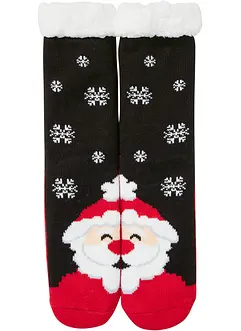 Kuschelsocken mit Teddy Futter, bonprix
