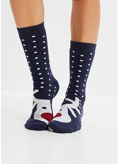 Thermo Socken (3er Pack) mit weichem Innenfrottee und Geschenkkarte, bpc bonprix collection