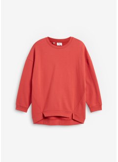 Oversize Sweatshirt mit kleinen Schlitzen am Saum, bpc bonprix collection