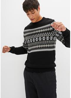 Pull à motif norvégien, bpc bonprix collection