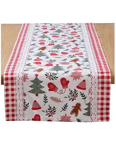 Chemin de table avec imprimé Noël, bonprix